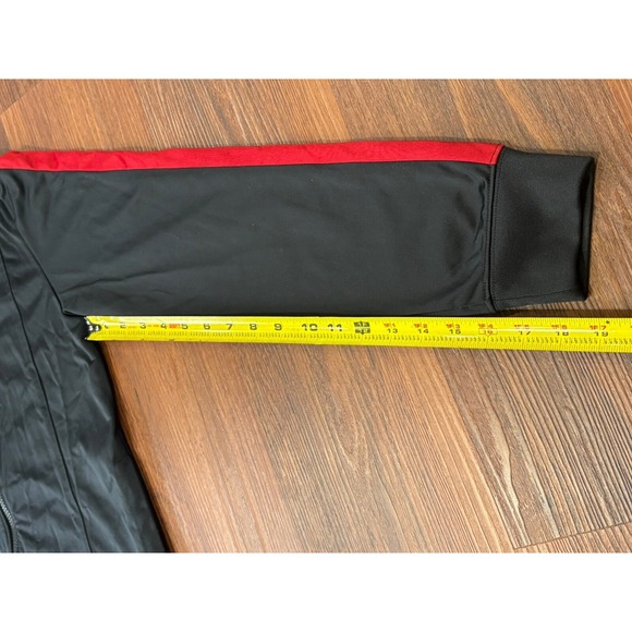 Nike Air Jordan Jacket Boys Size XL Black Red Full Zip Long Sleeves - Picture 14 of 16
